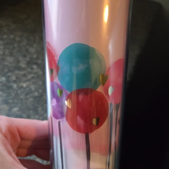 Starbucks Pink and Purple Floral Tumbler - Picture 2 of 6